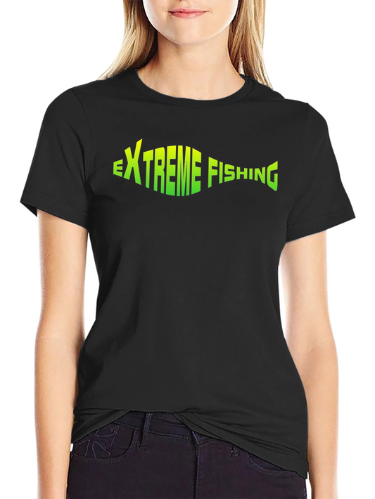 Extreme Fishing Black T-Shirt