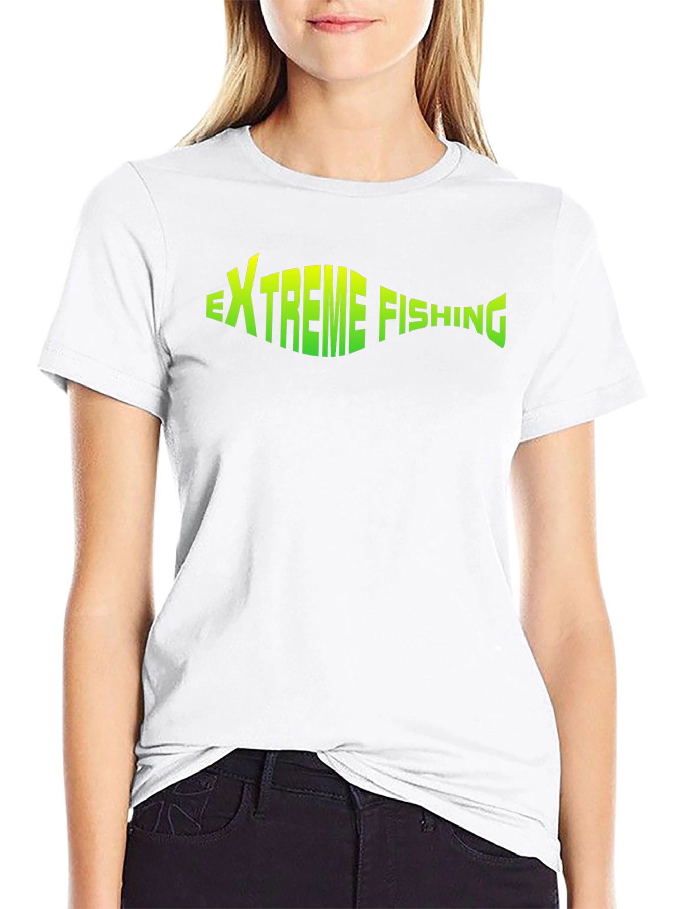 Extreme Fishing Black T-Shirt