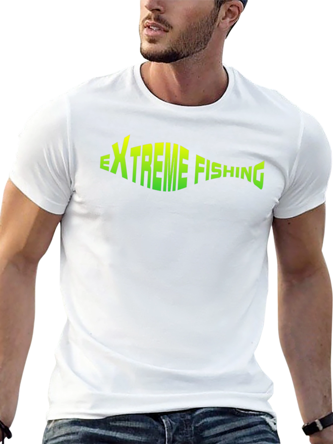 Extreme Fishing Black T-Shirt