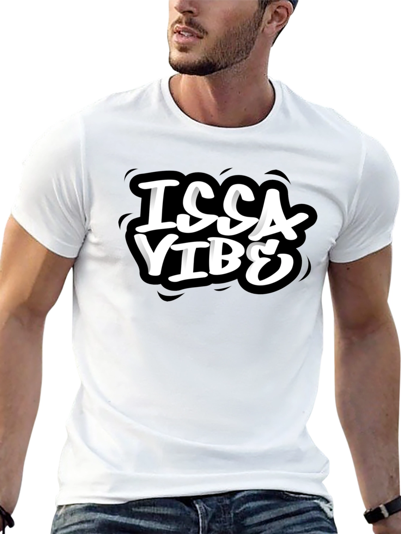 ISSA VIBE Graphic Tee - Trendy Comfort