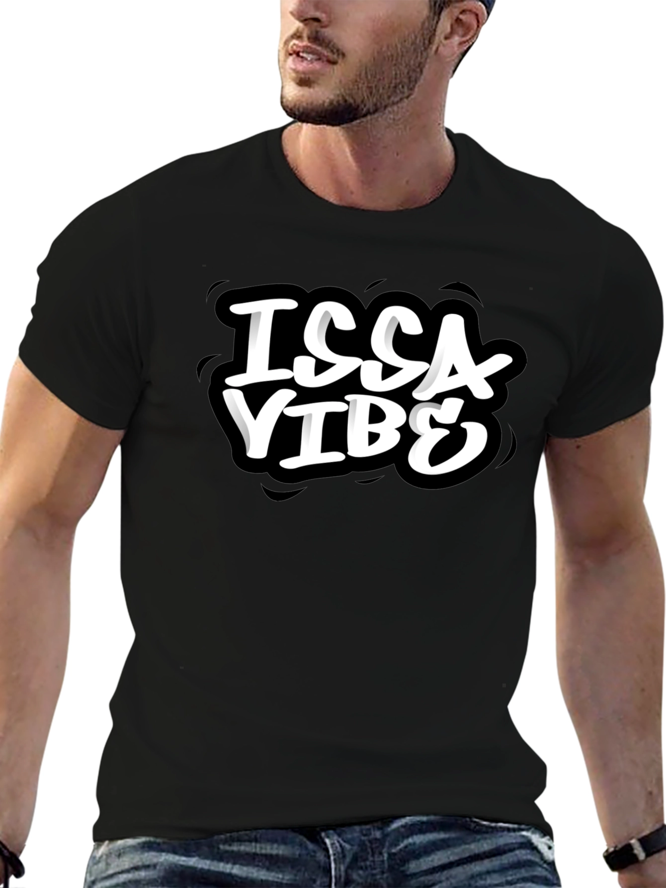 ISSA VIBE Graphic Tee - Trendy Comfort