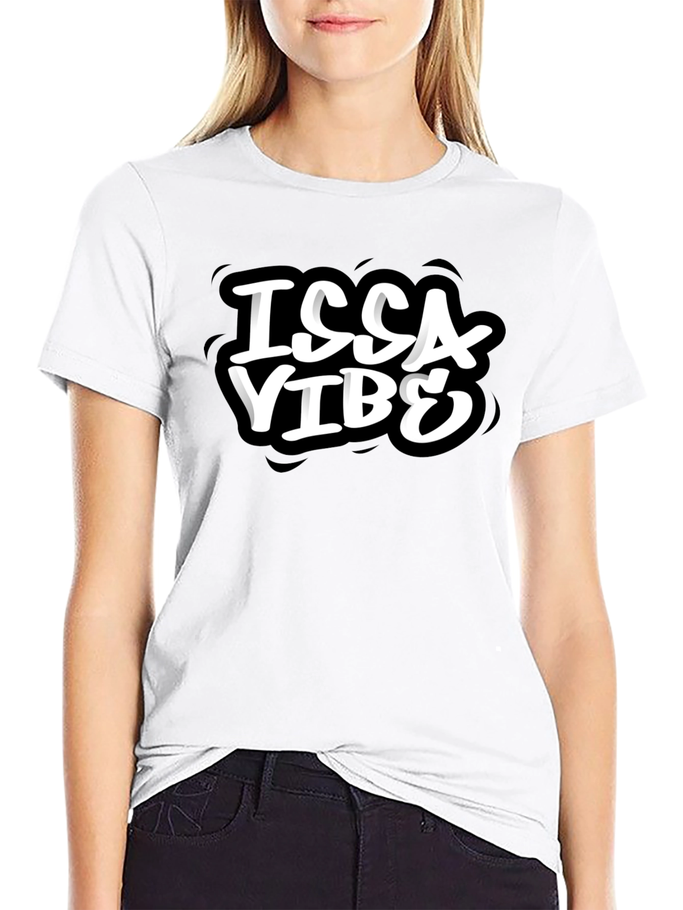 ISSA VIBE Graphic Tee - Trendy Comfort