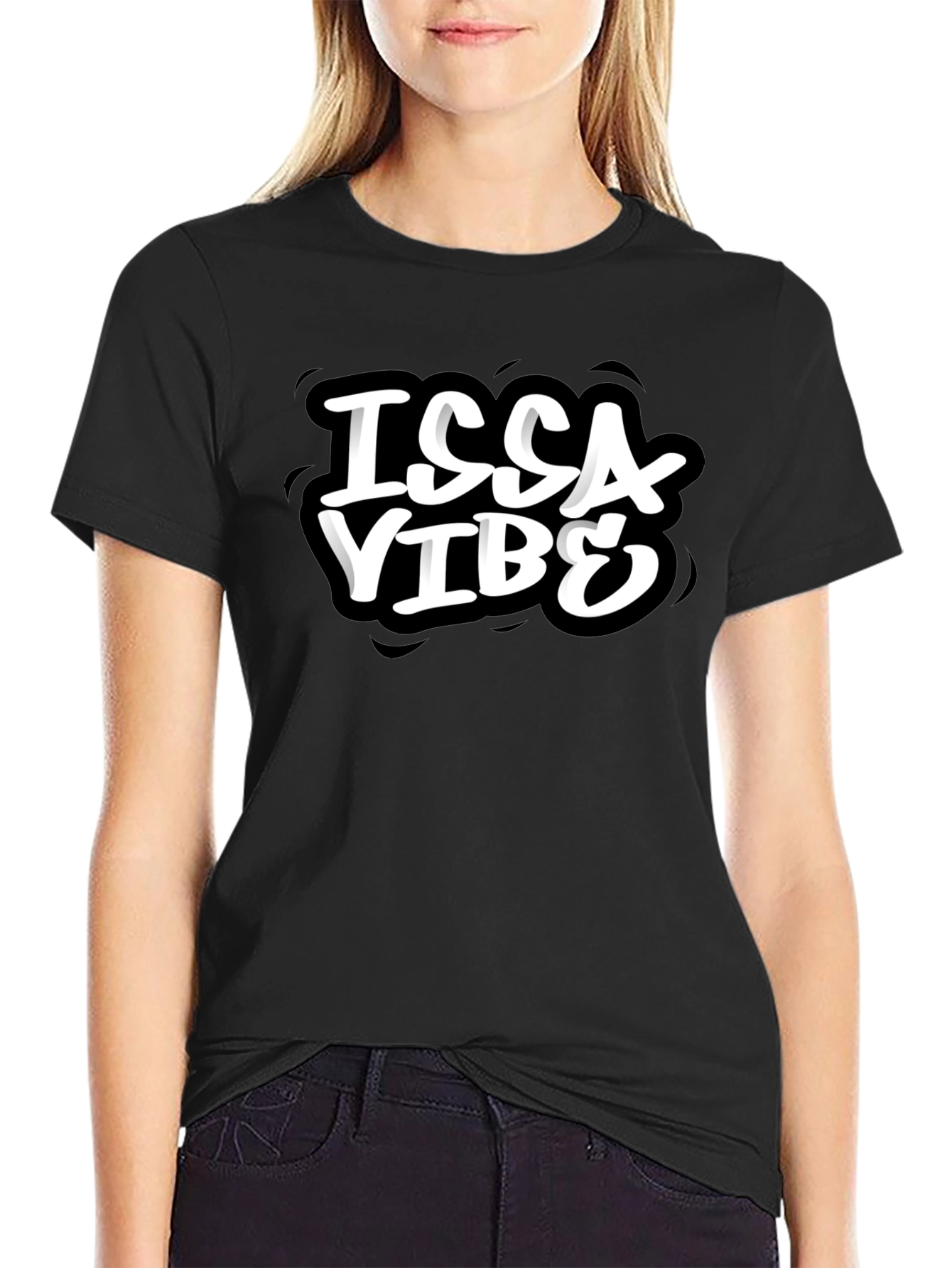 ISSA VIBE Graphic Tee - Trendy Comfort
