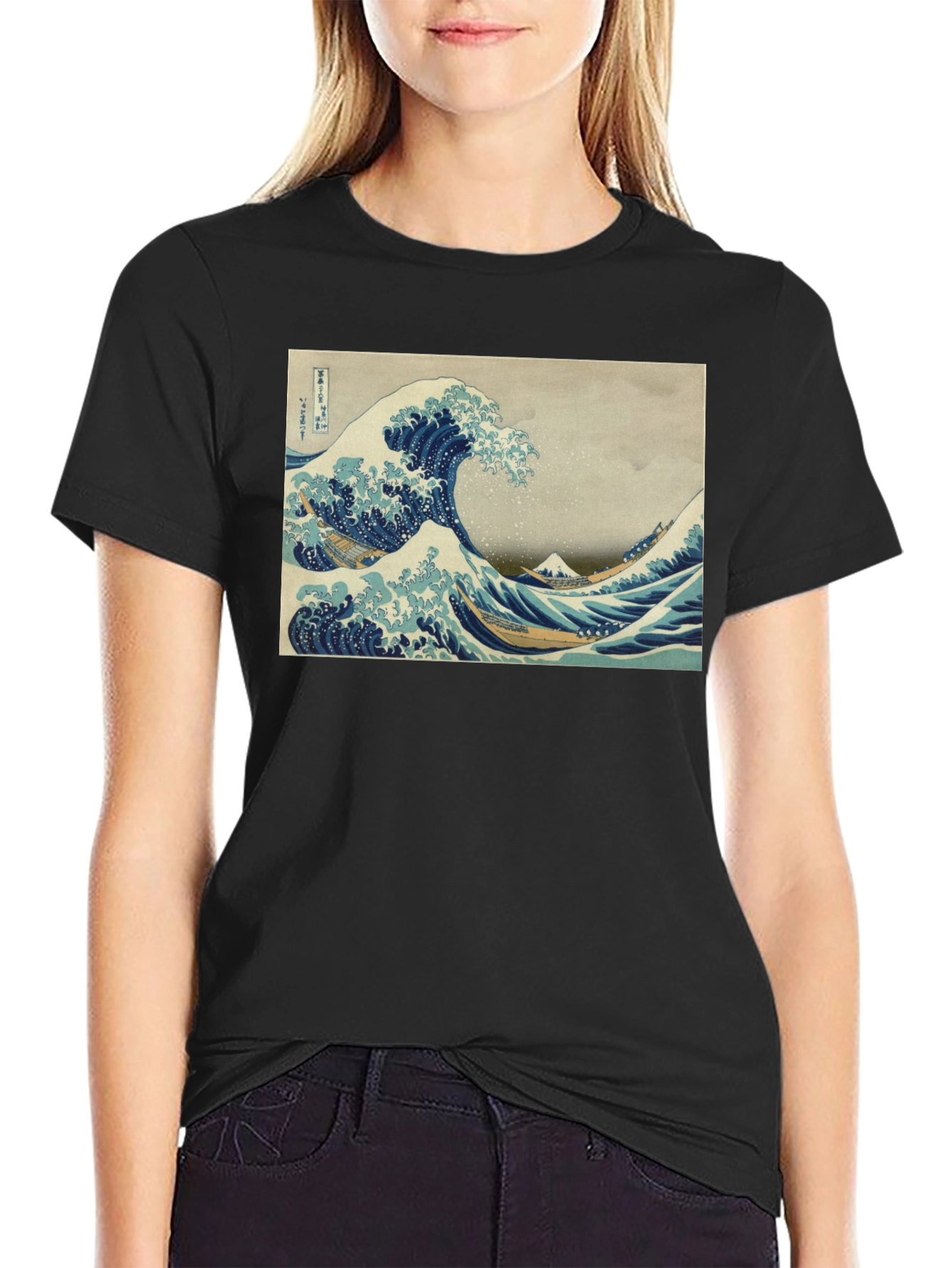 Great Wave Off Kanagawa Graphic T-Shirt