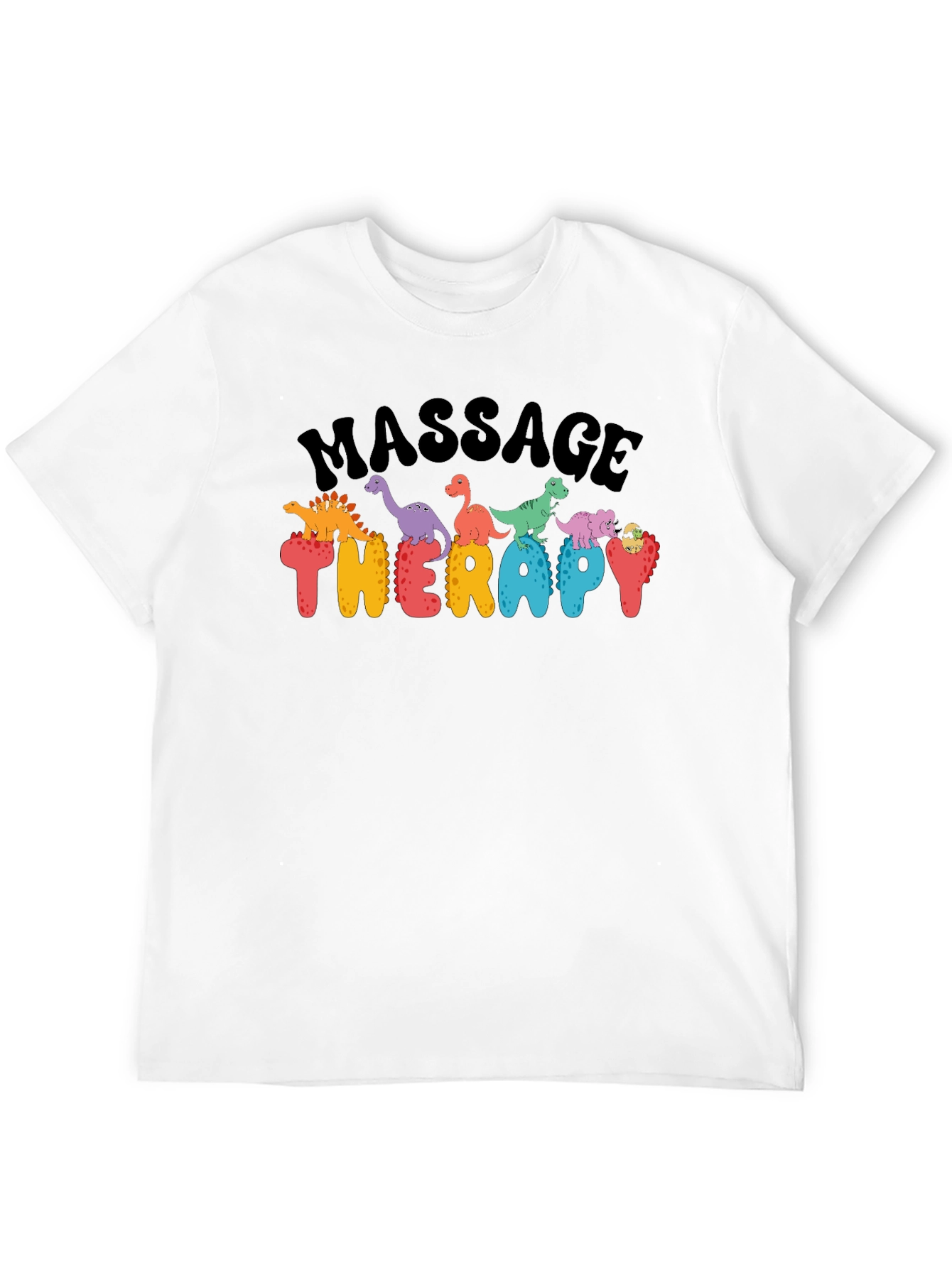 Massage Therapy Dinosaur T-Shirt