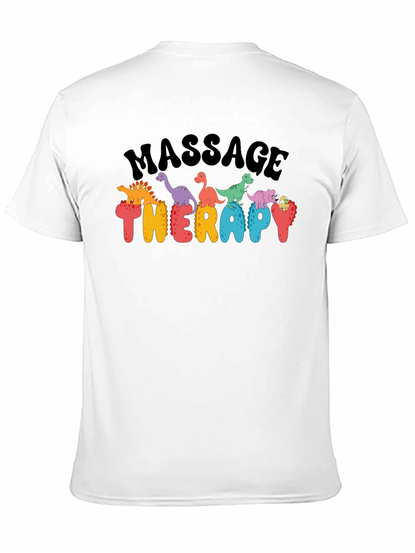 Massage Therapy Dinosaur T-Shirt
