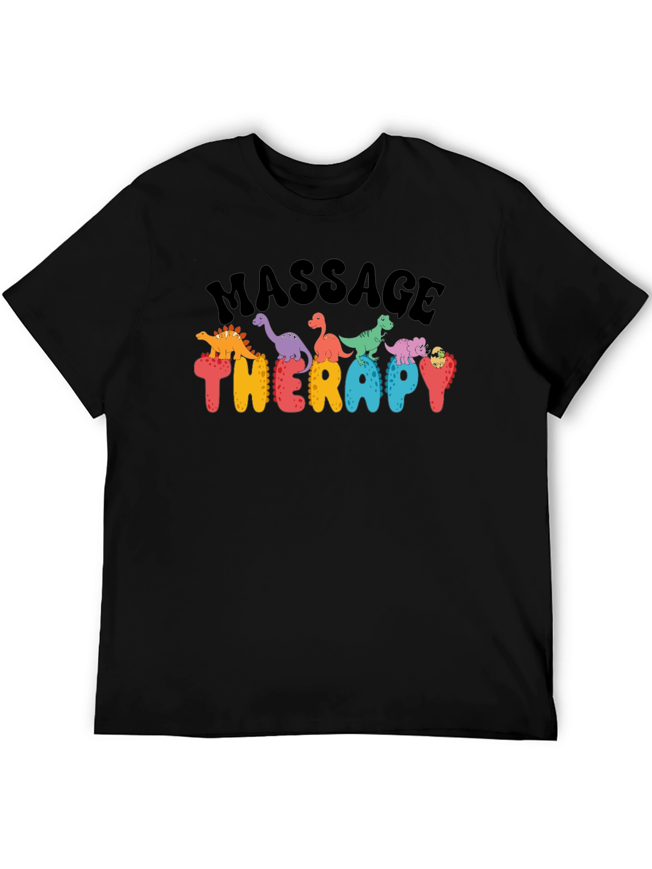 Massage Therapy Dinosaur T-Shirt
