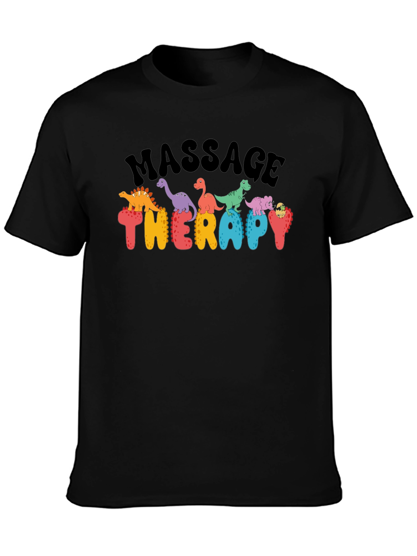 Massage Therapy Dinosaur T-Shirt