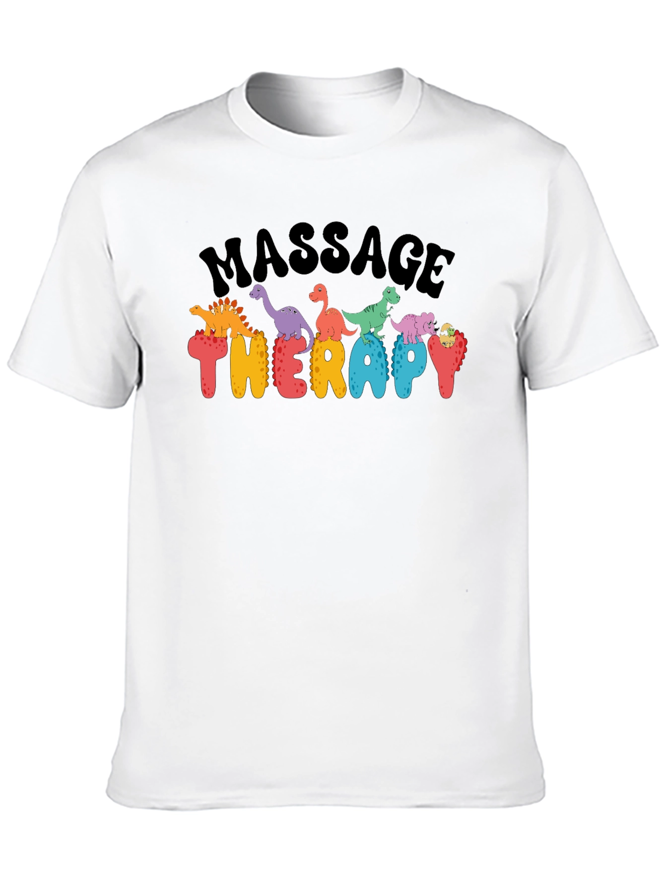 Massage Therapy Dinosaur T-Shirt