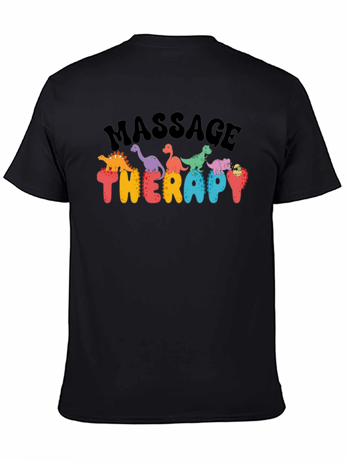 Massage Therapy Dinosaur T-Shirt
