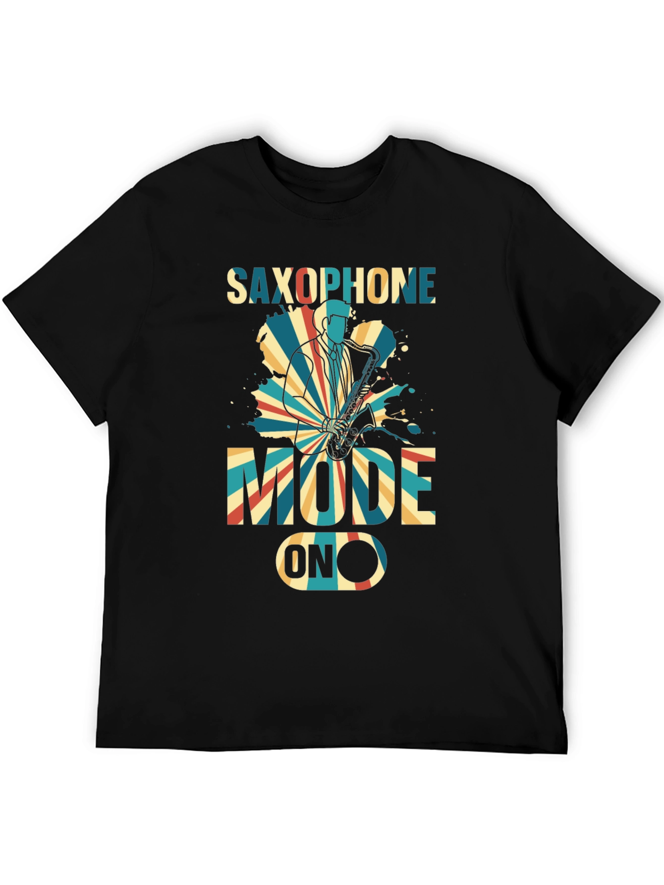 Saxophone Mode ON Graphic T-Shirt