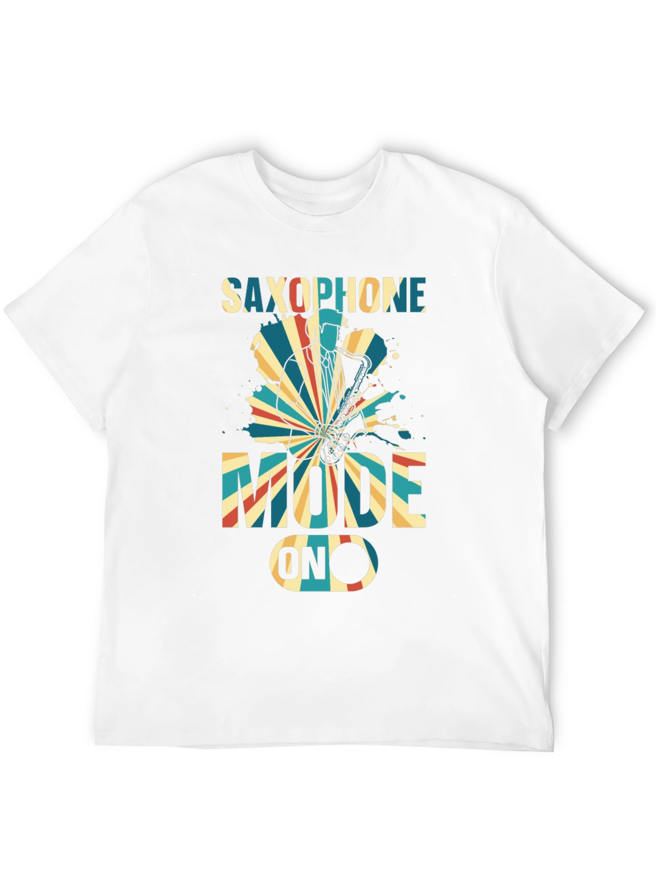 Saxophone Mode ON Graphic T-Shirt