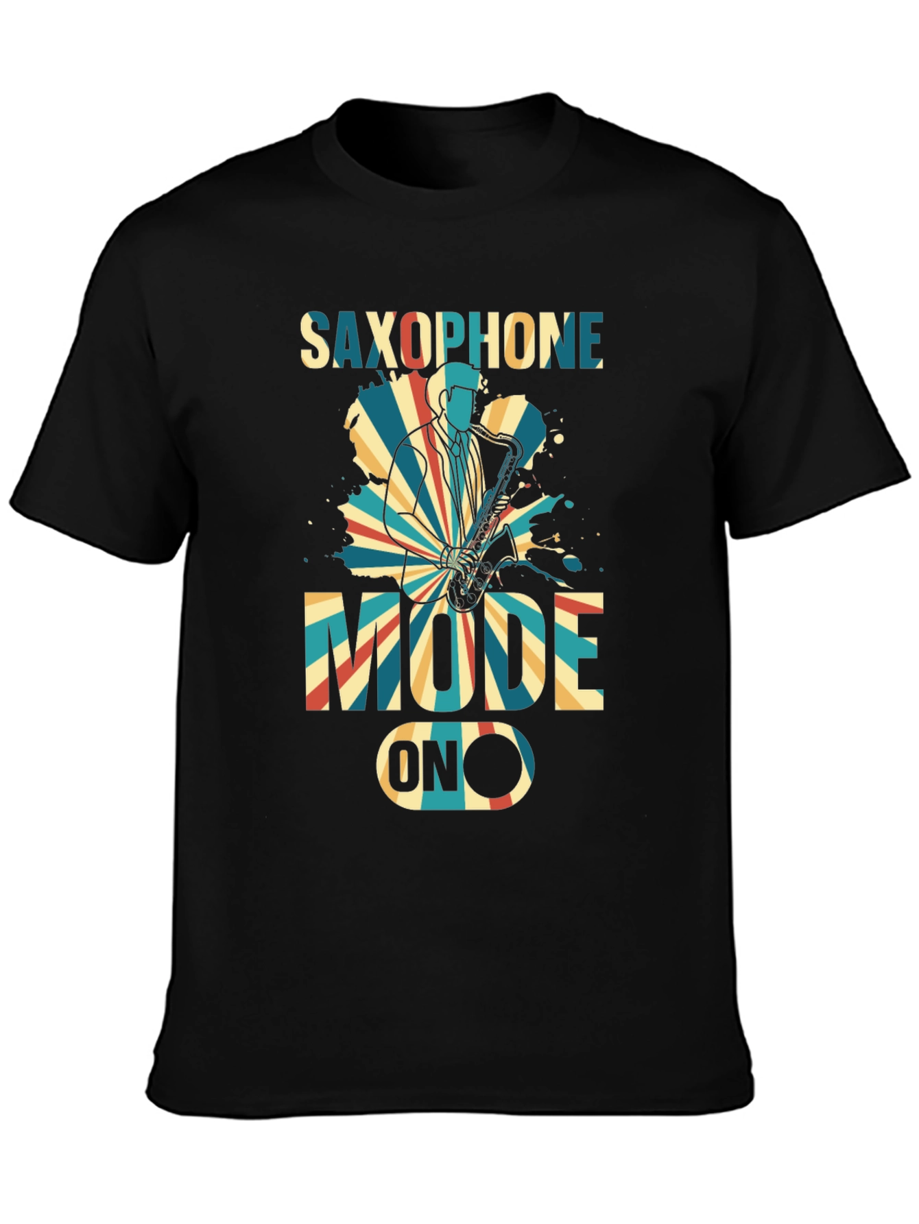 Saxophone Mode ON Graphic T-Shirt