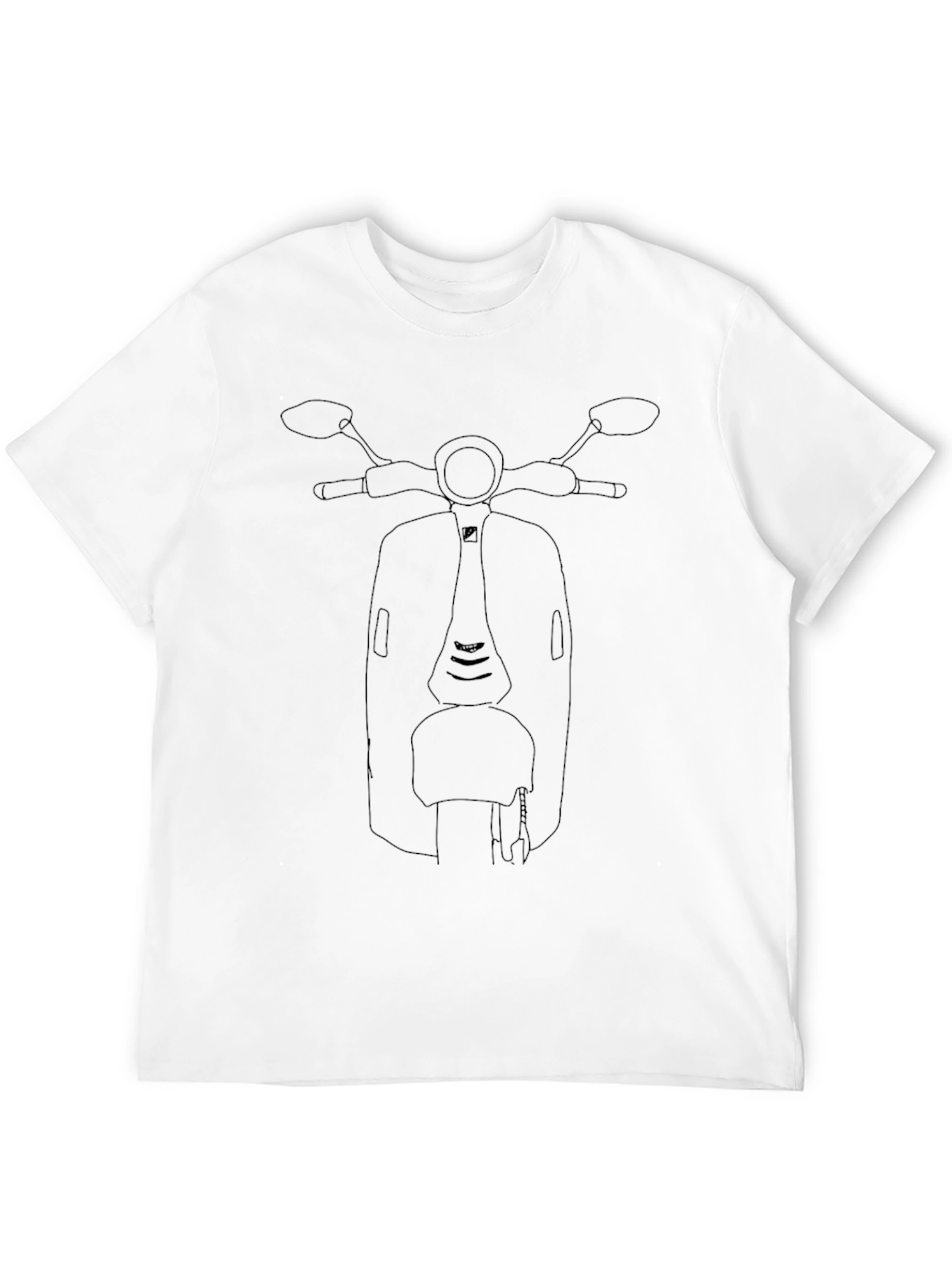 Scooter Graphic Tee - Cool Casual Style