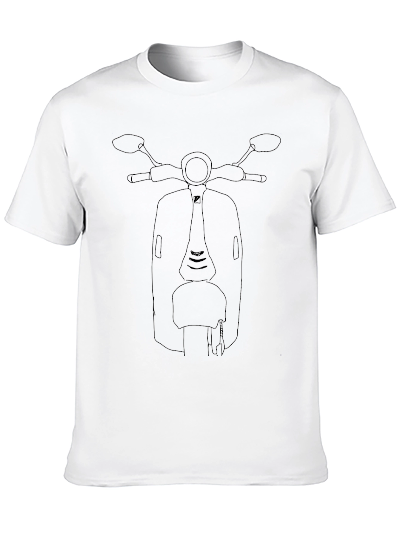 Scooter Graphic Tee - Cool Casual Style