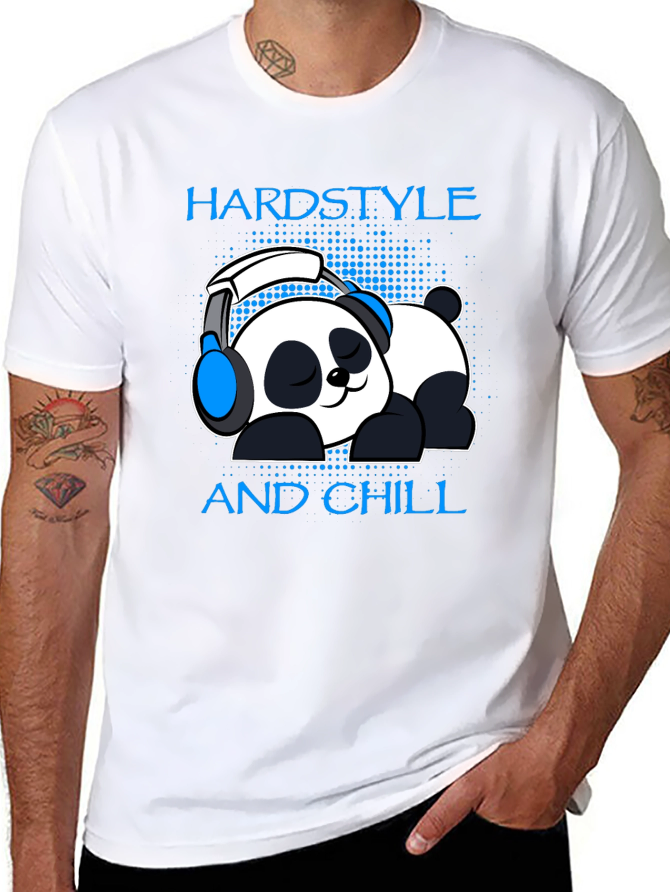 Hardstyle and Chill Panda Graphic Tee