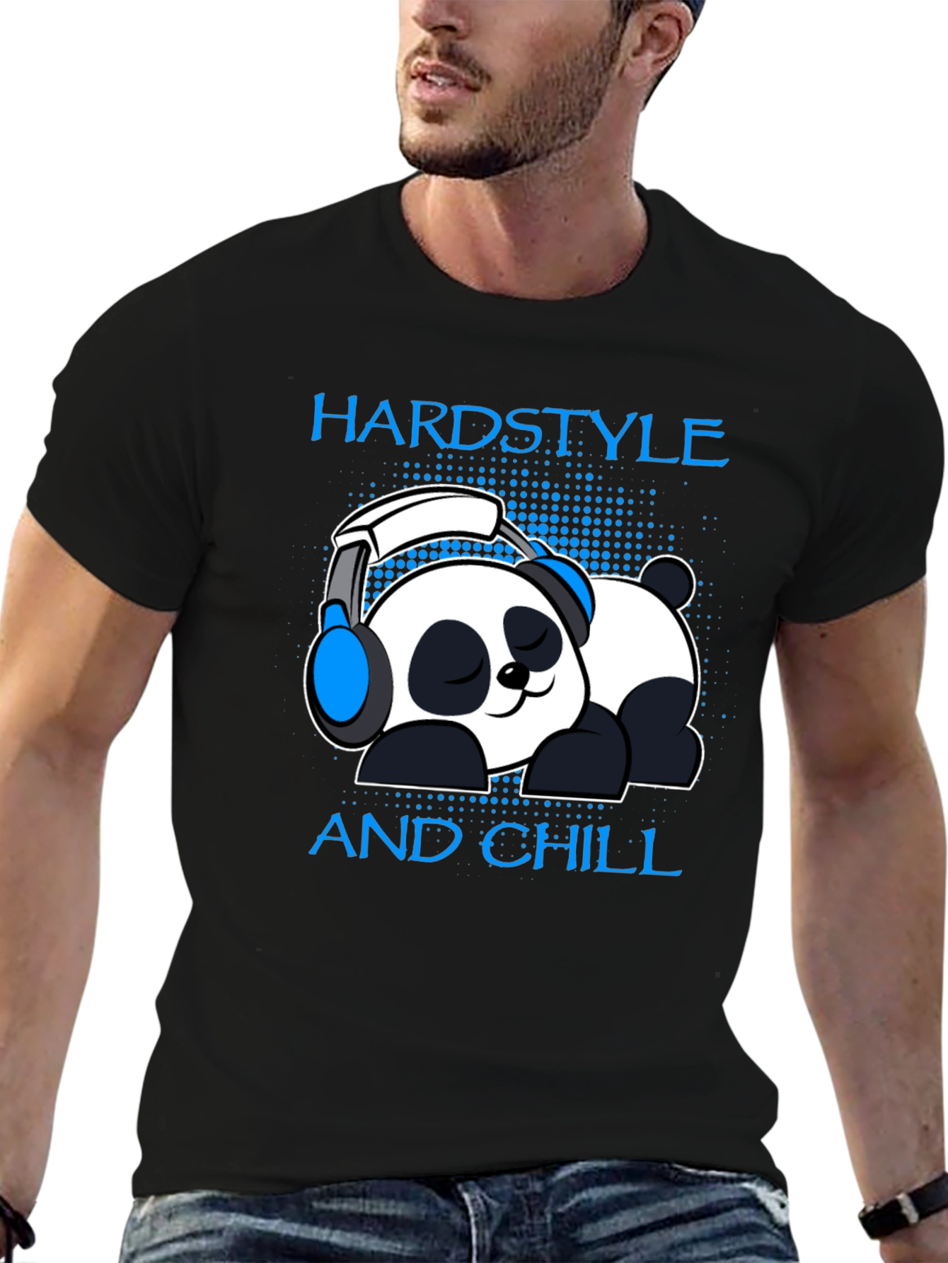 Hardstyle and Chill Panda Graphic Tee