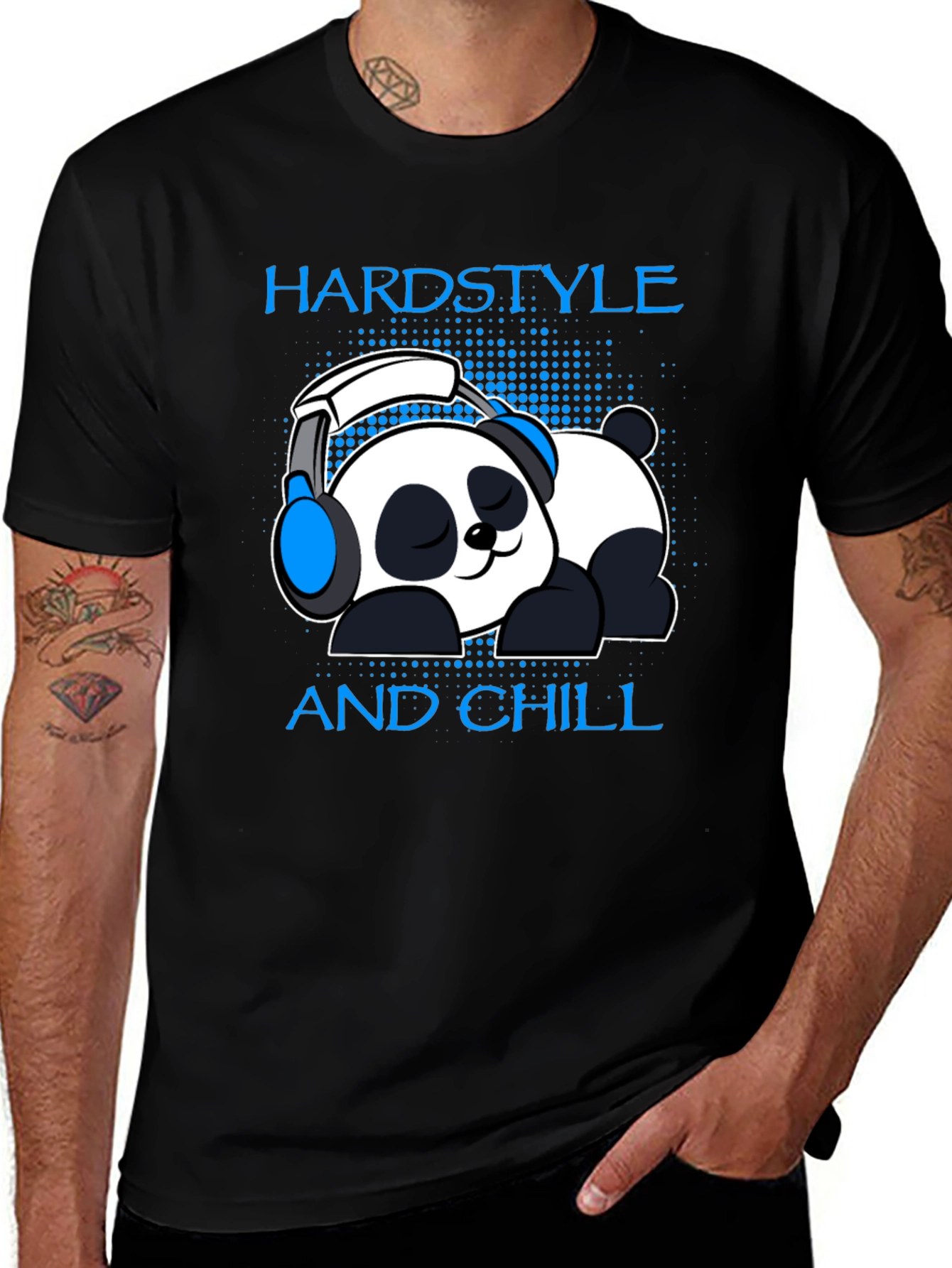 Hardstyle and Chill Panda Graphic Tee