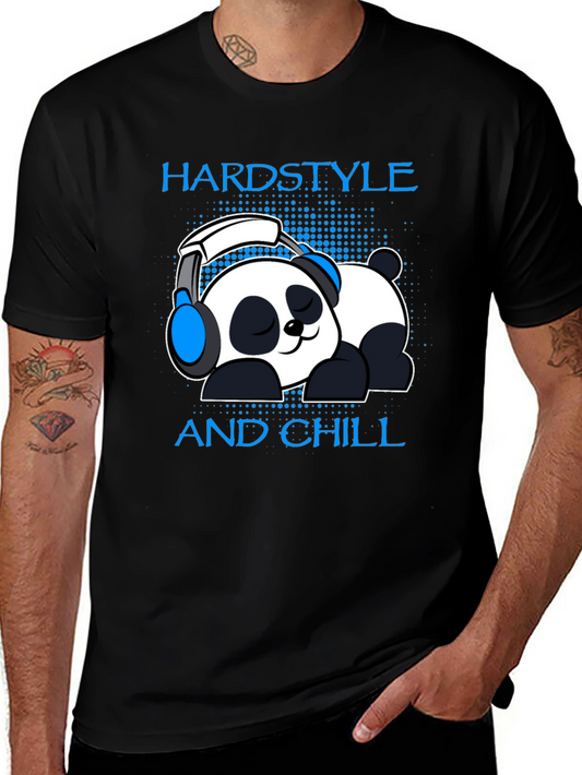 Hardstyle and Chill Panda Graphic Tee