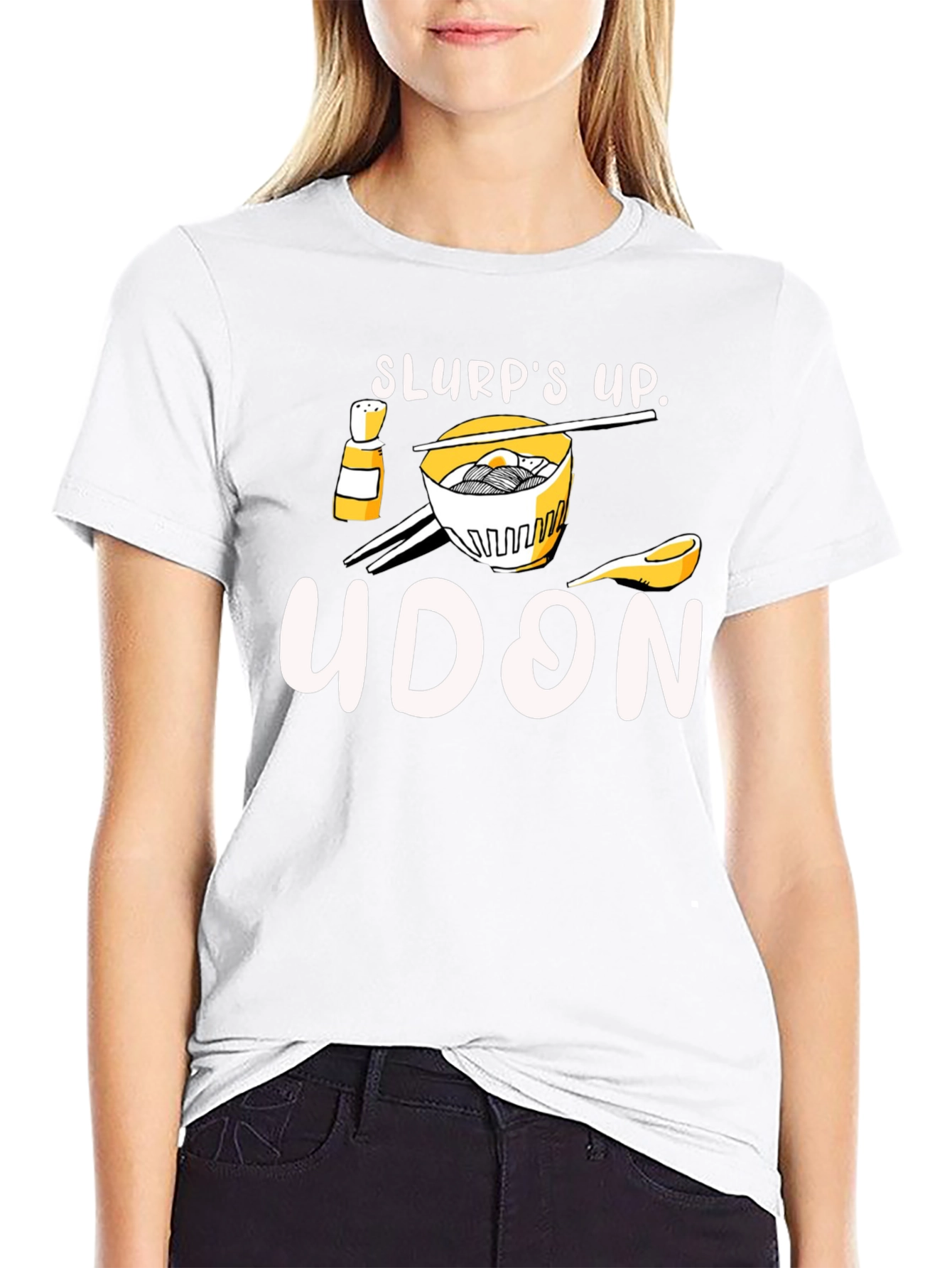 Slurps Up Udon Graphic T-Shirt
