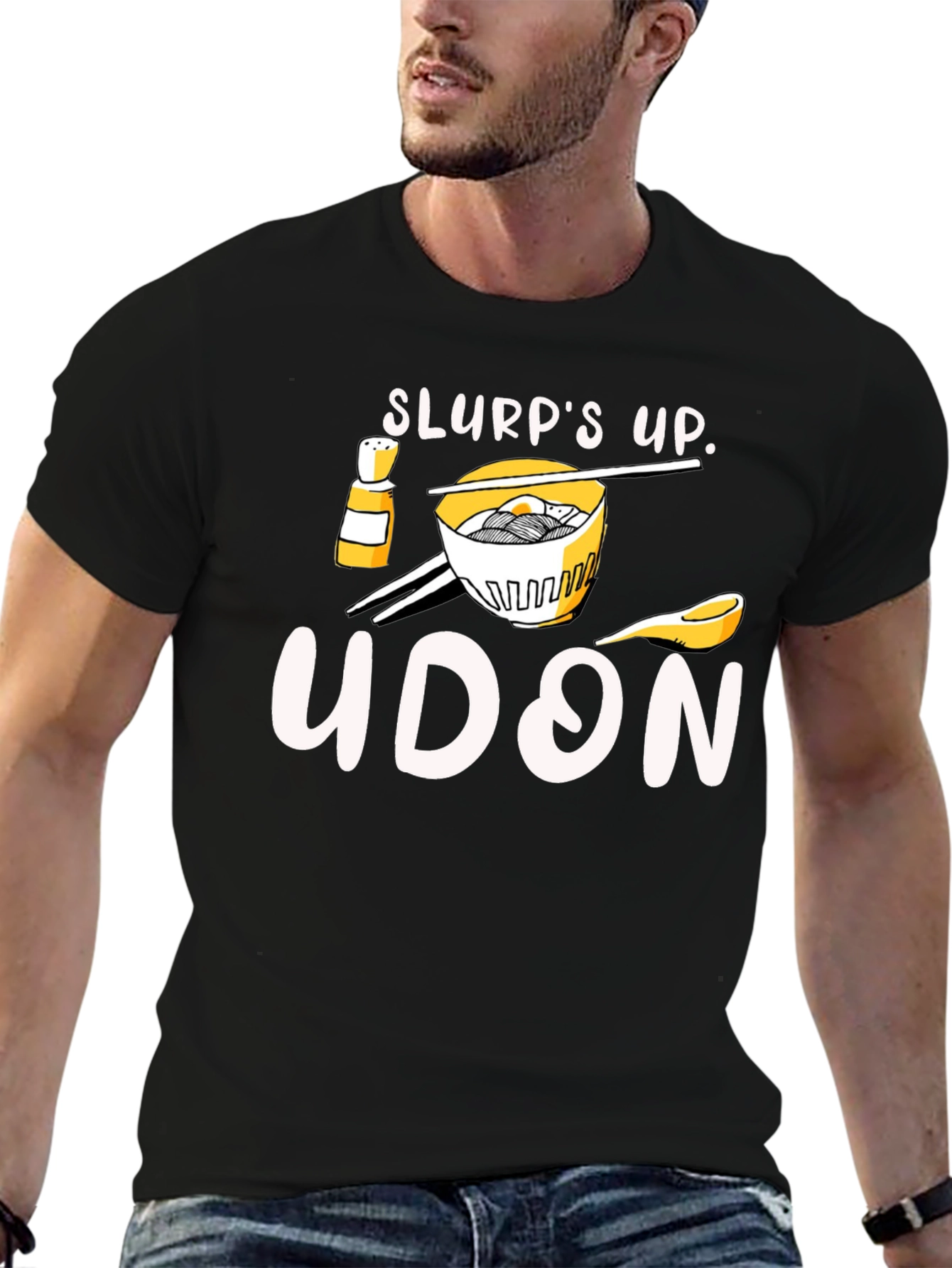 Slurps Up Udon Graphic T-Shirt