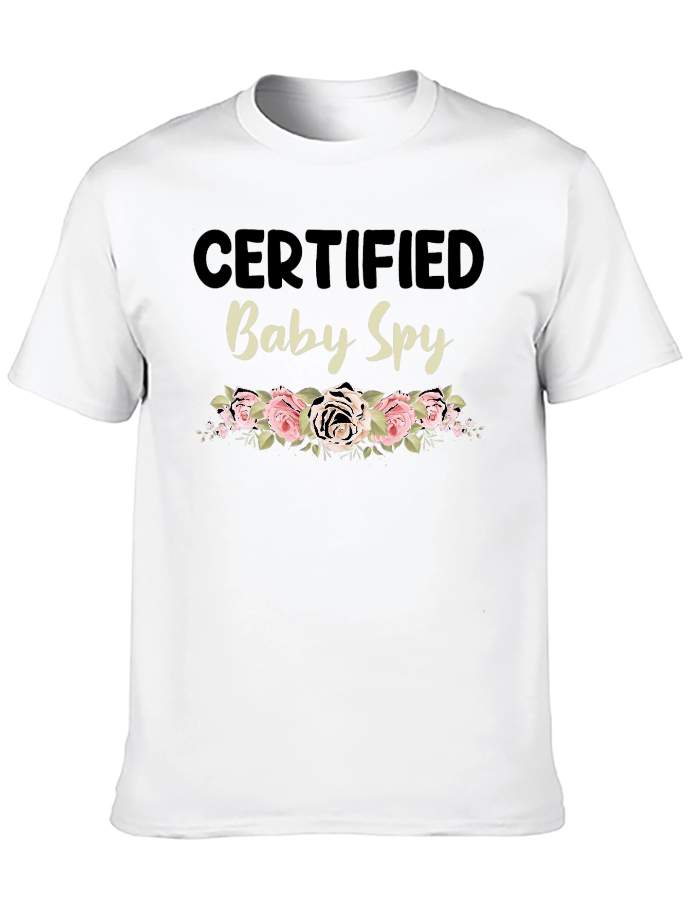 Certified Baby Spy Floral T-Shirt