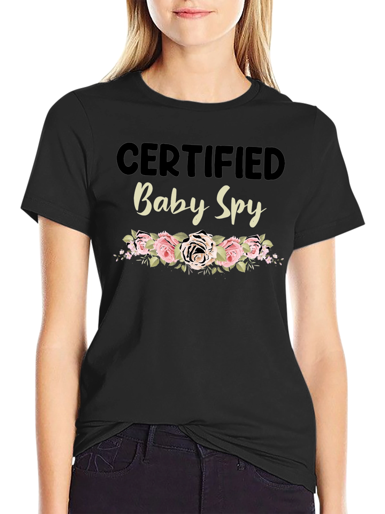 Certified Baby Spy Floral T-Shirt