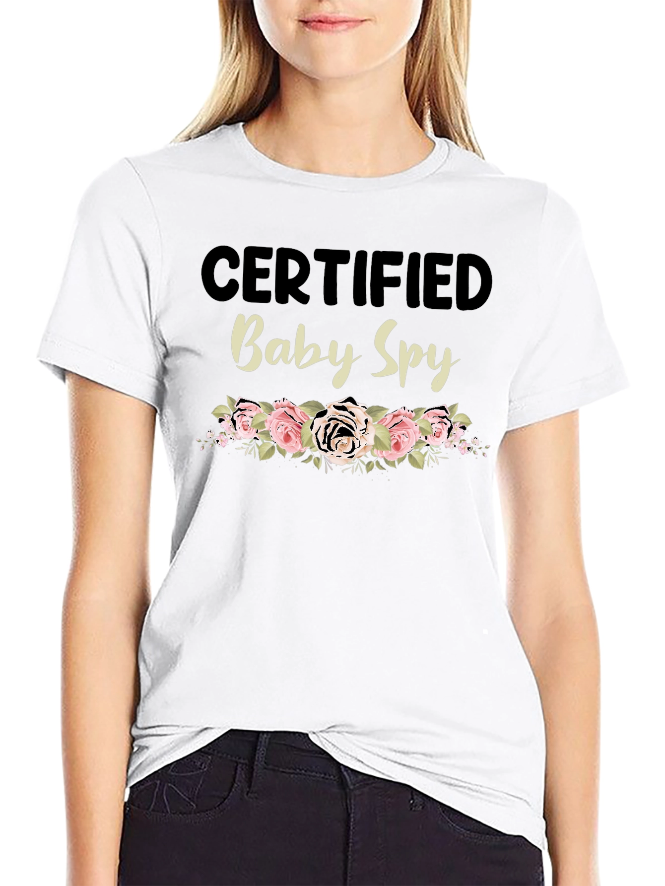 Certified Baby Spy Floral T-Shirt