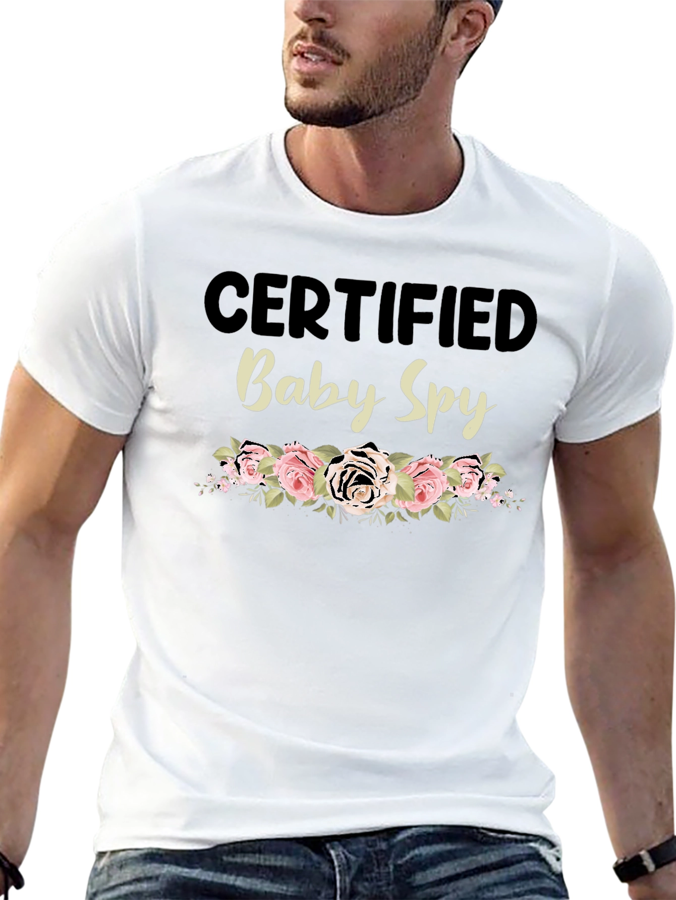 Certified Baby Spy Floral T-Shirt