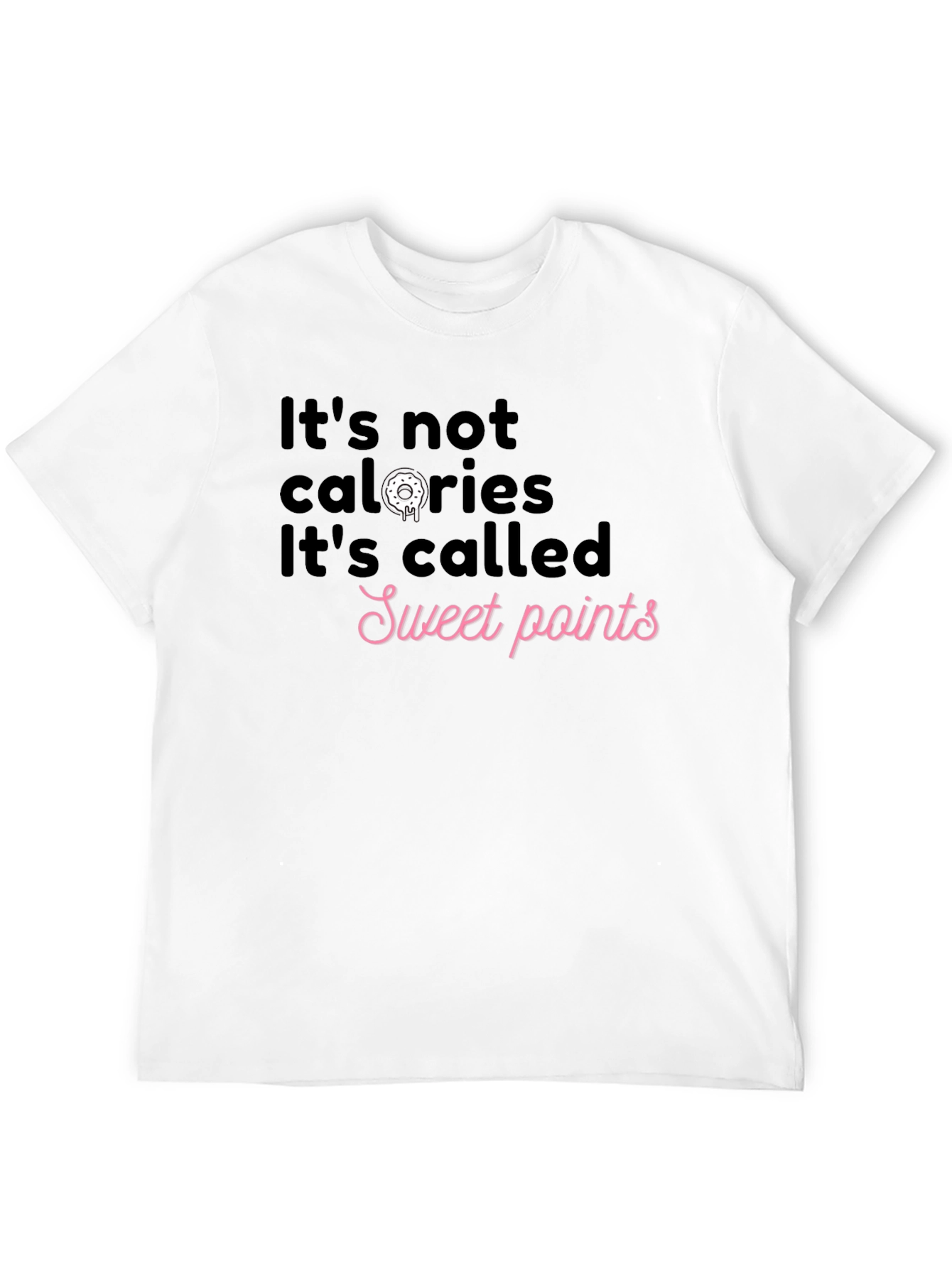 Sweet Points Graphic Tee - Funny Donut Shirt