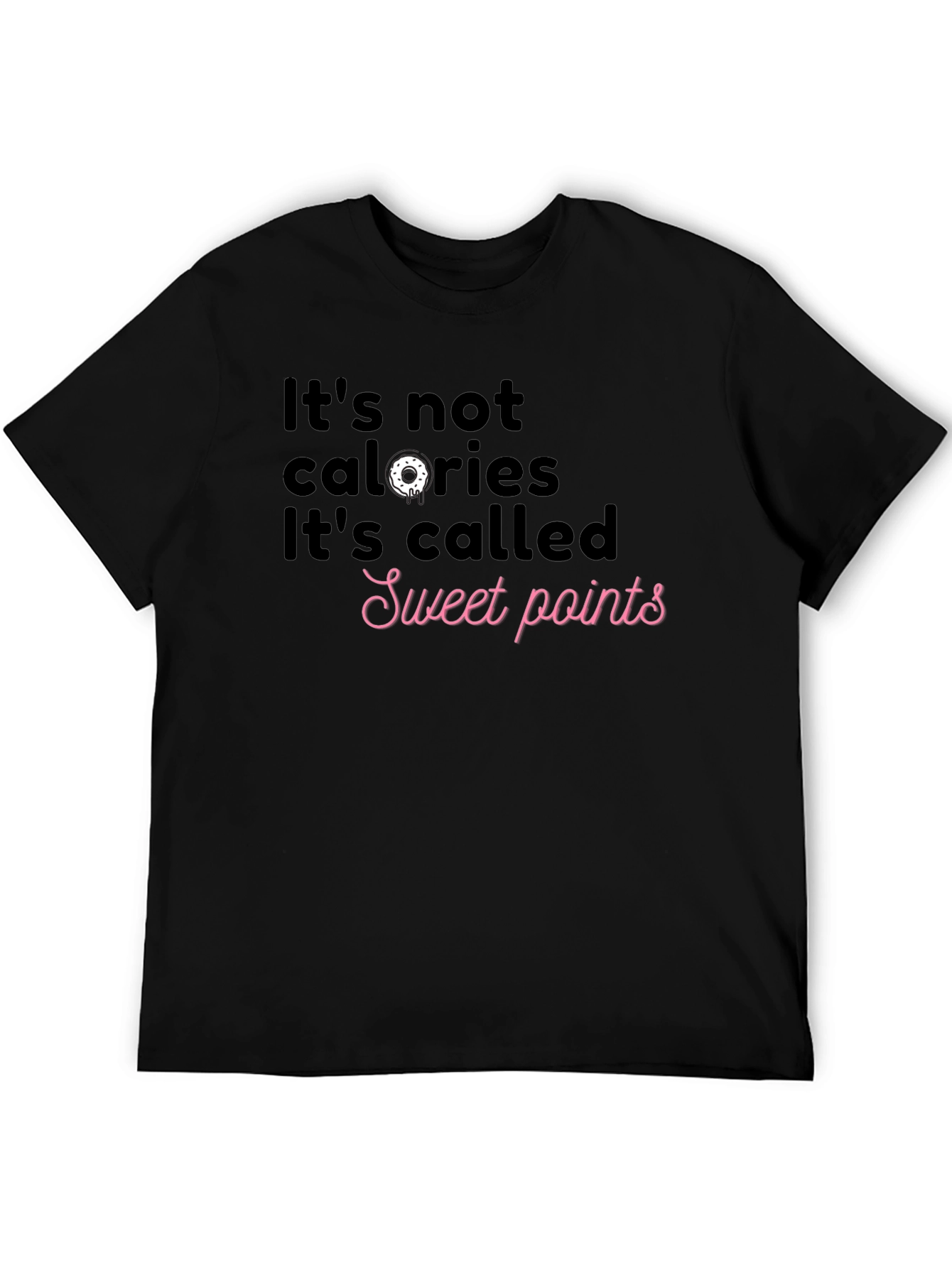 Sweet Points Graphic Tee - Funny Donut Shirt