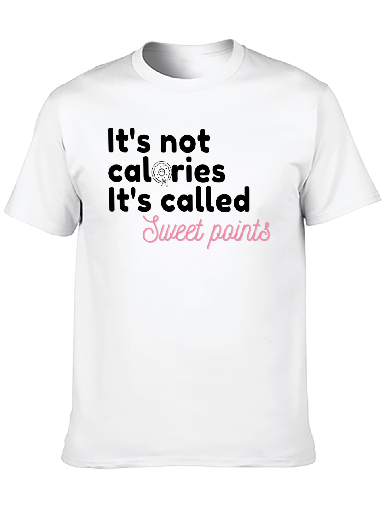 Sweet Points Graphic Tee - Funny Donut Shirt