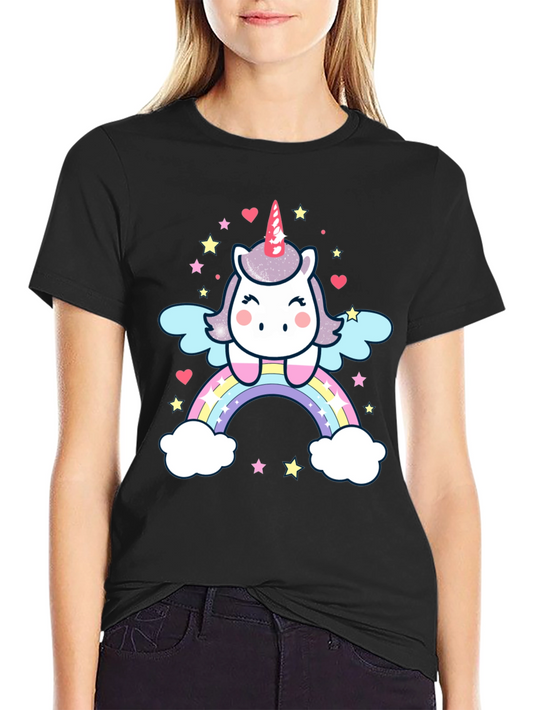 Unicorn Rainbow Graphic Tee