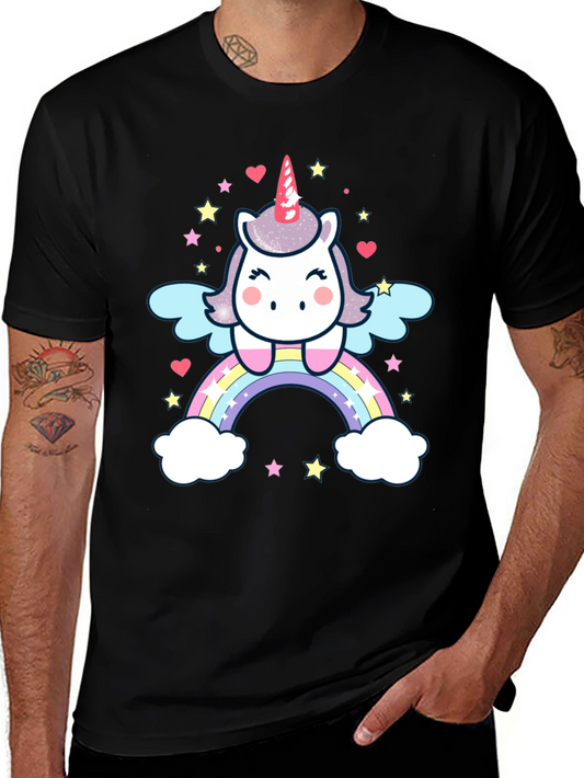 Unicorn Rainbow Graphic Tee