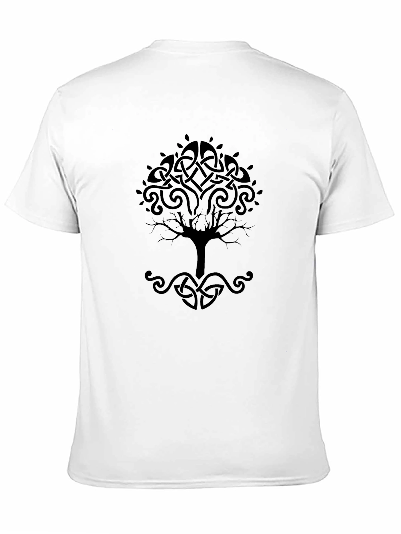 Celtic Tree of Life Black T-Shirt