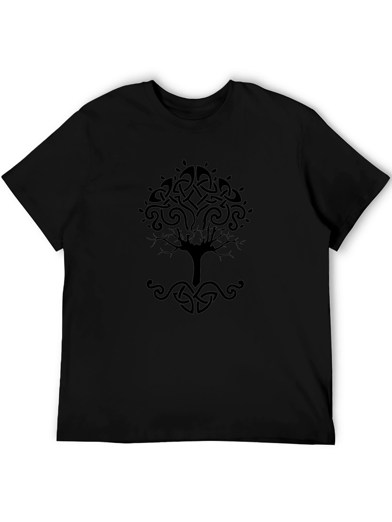 Celtic Tree of Life Black T-Shirt