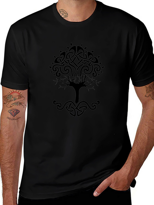 Celtic Tree of Life Black T-Shirt