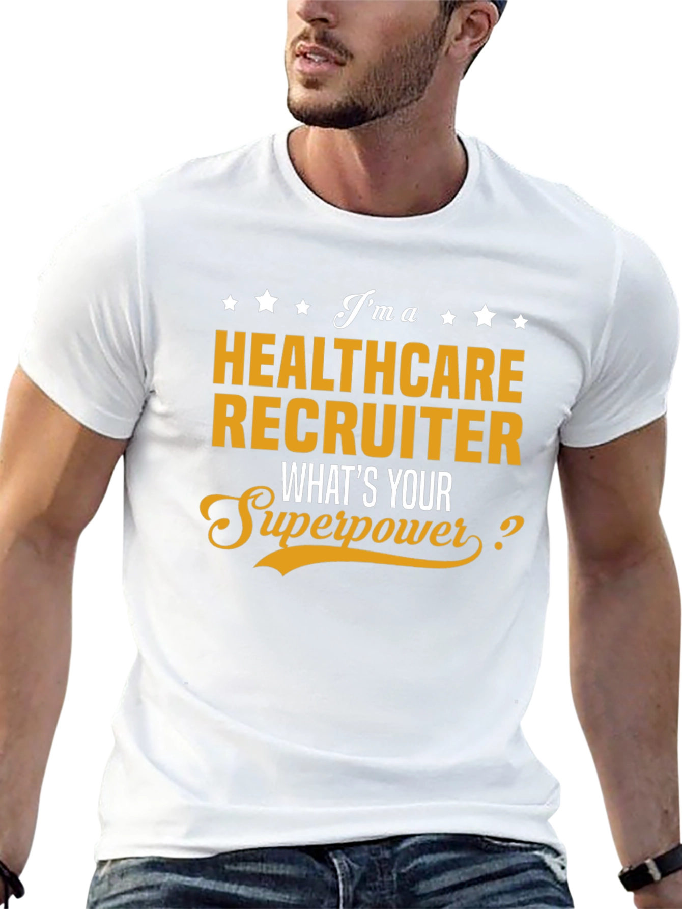 Healthcare Recruiter Superpower T-Shirt