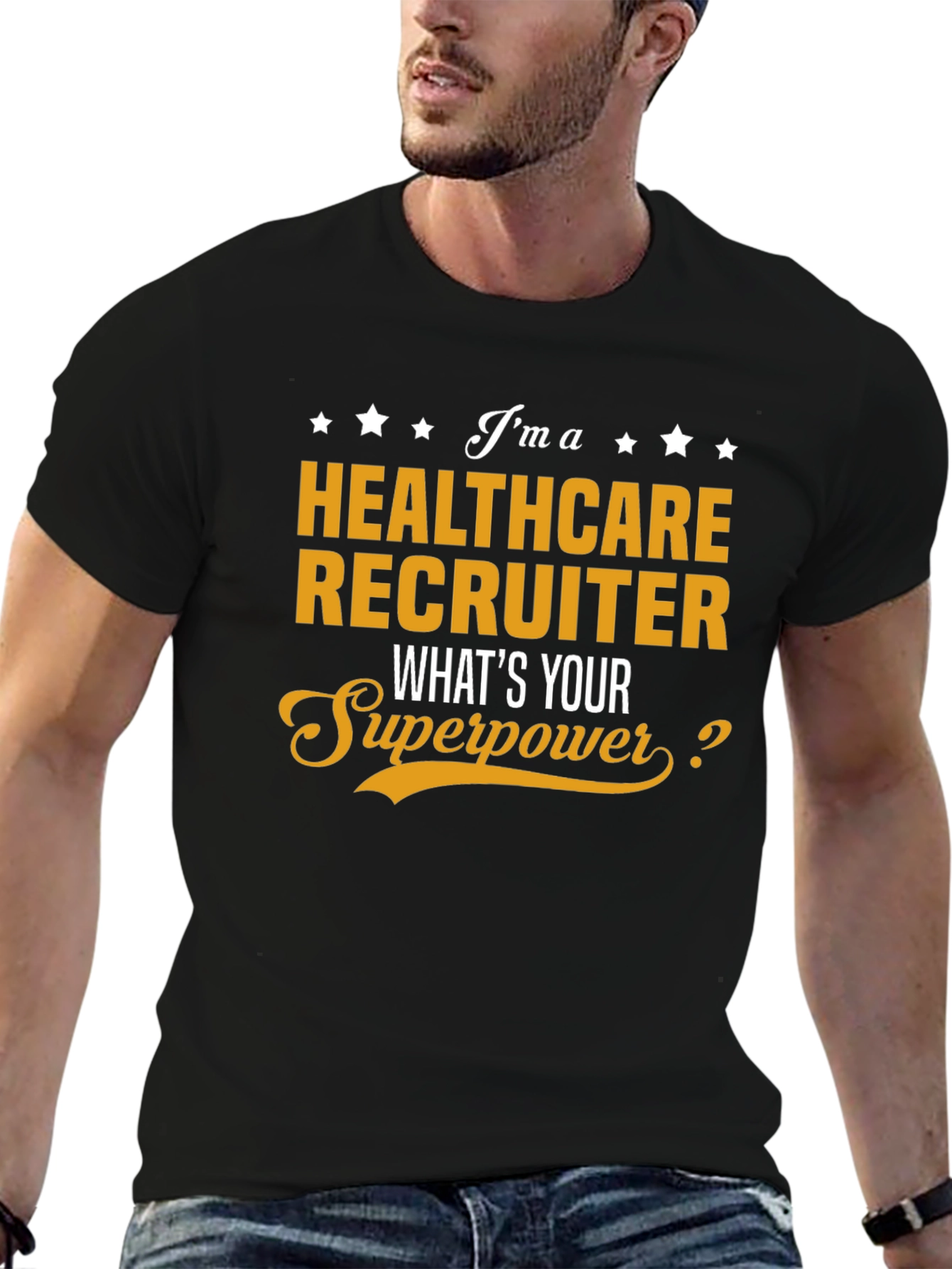 Healthcare Recruiter Superpower T-Shirt