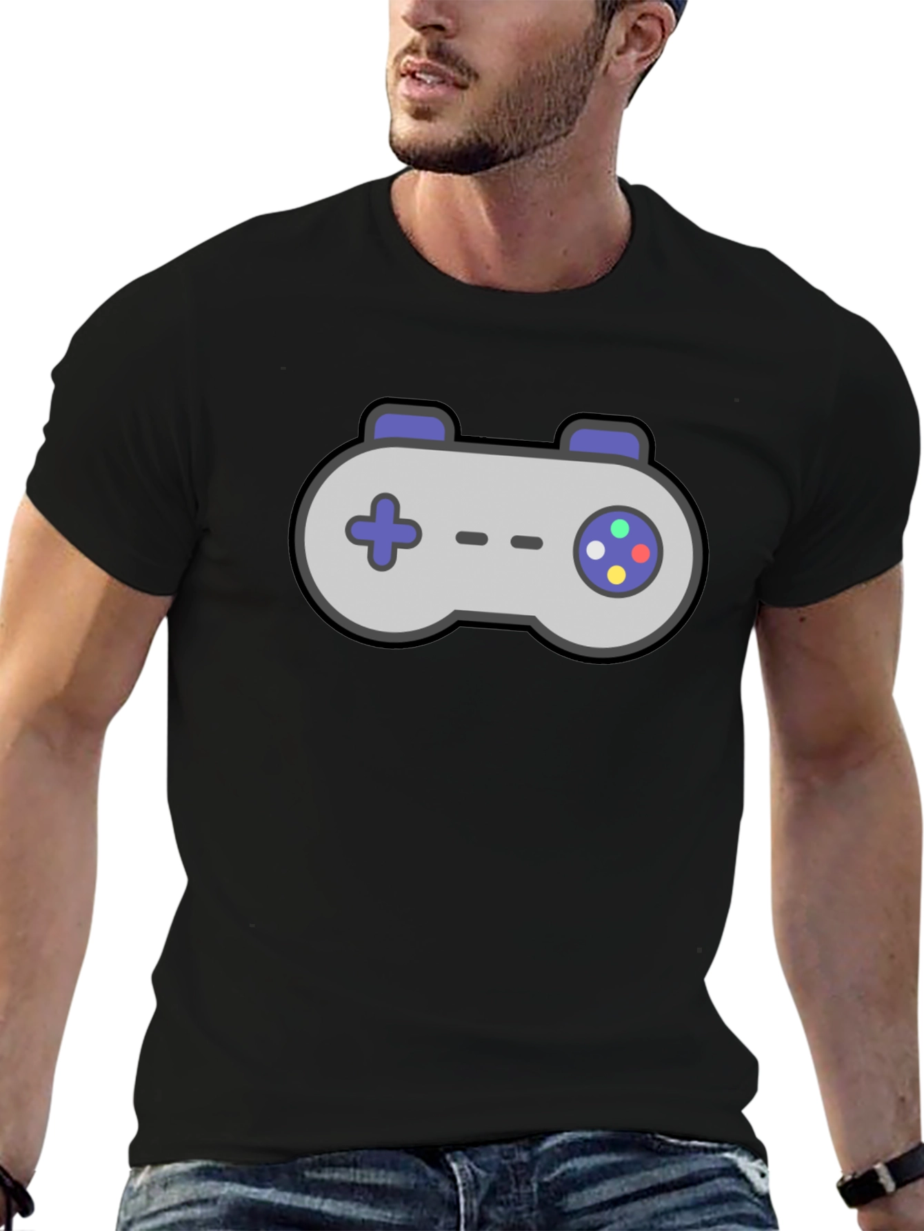 Retro Gamer T-Shirt - Classic Controller Design