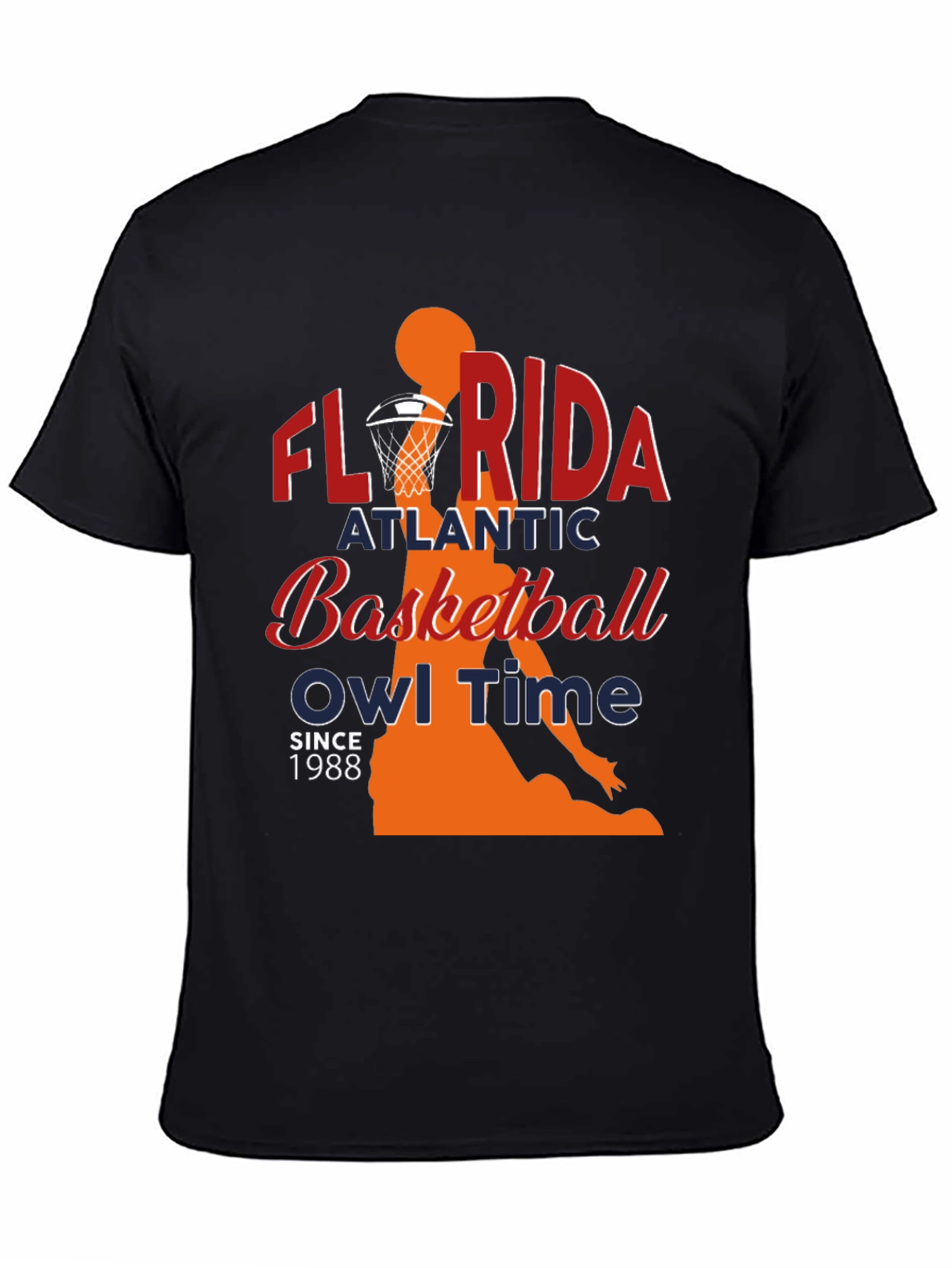 Florida Atlantic Basketball Owl Time T-Shirt