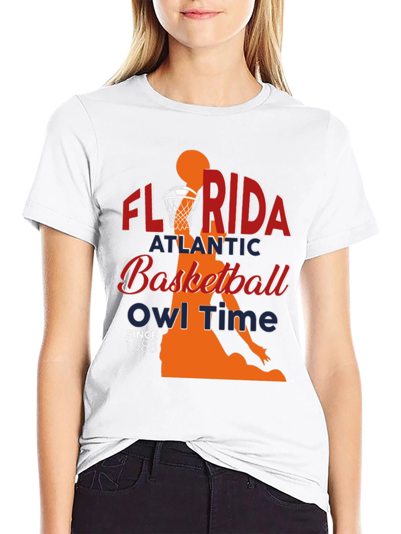 Florida Atlantic Basketball Owl Time T-Shirt