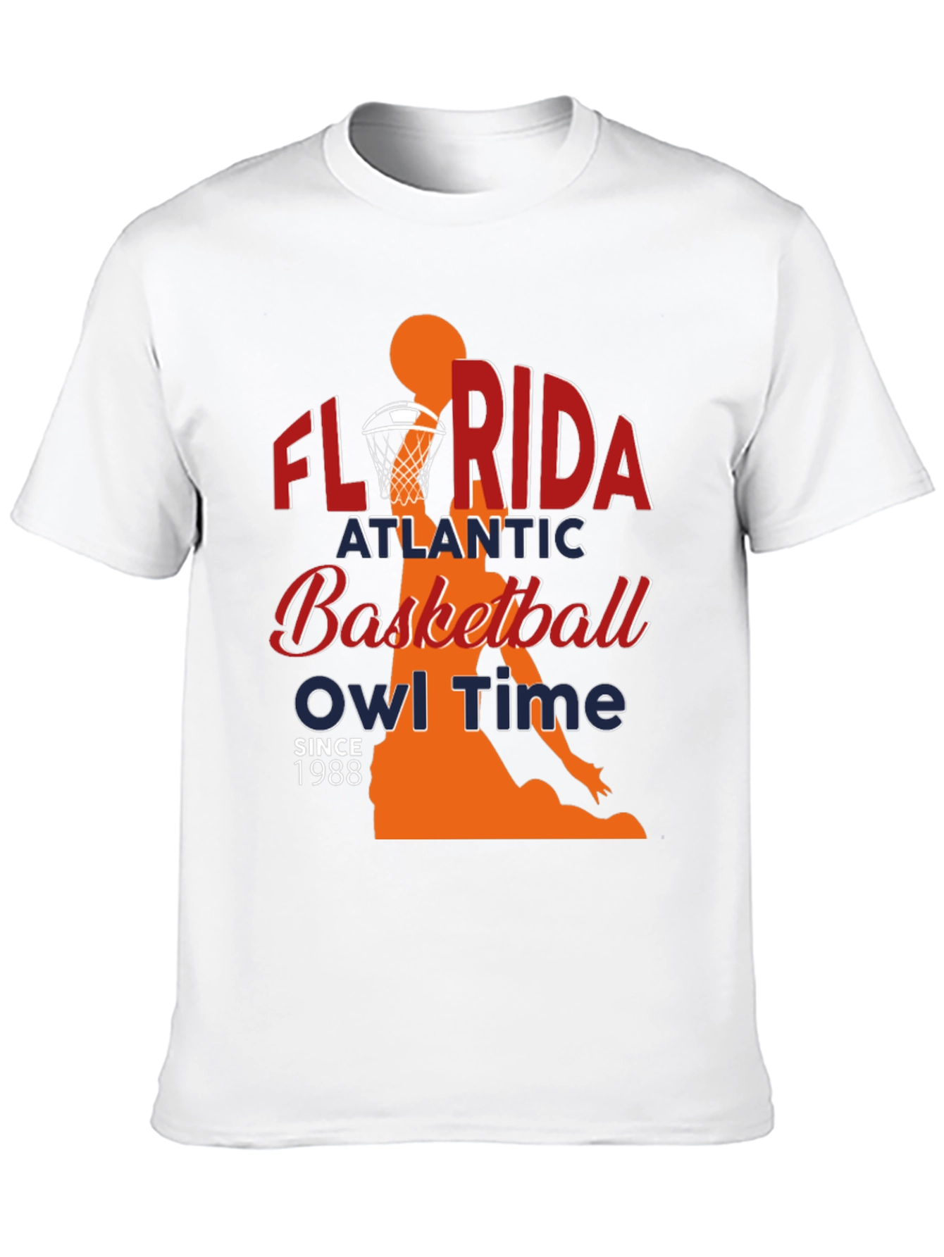 Florida Atlantic Basketball Owl Time T-Shirt