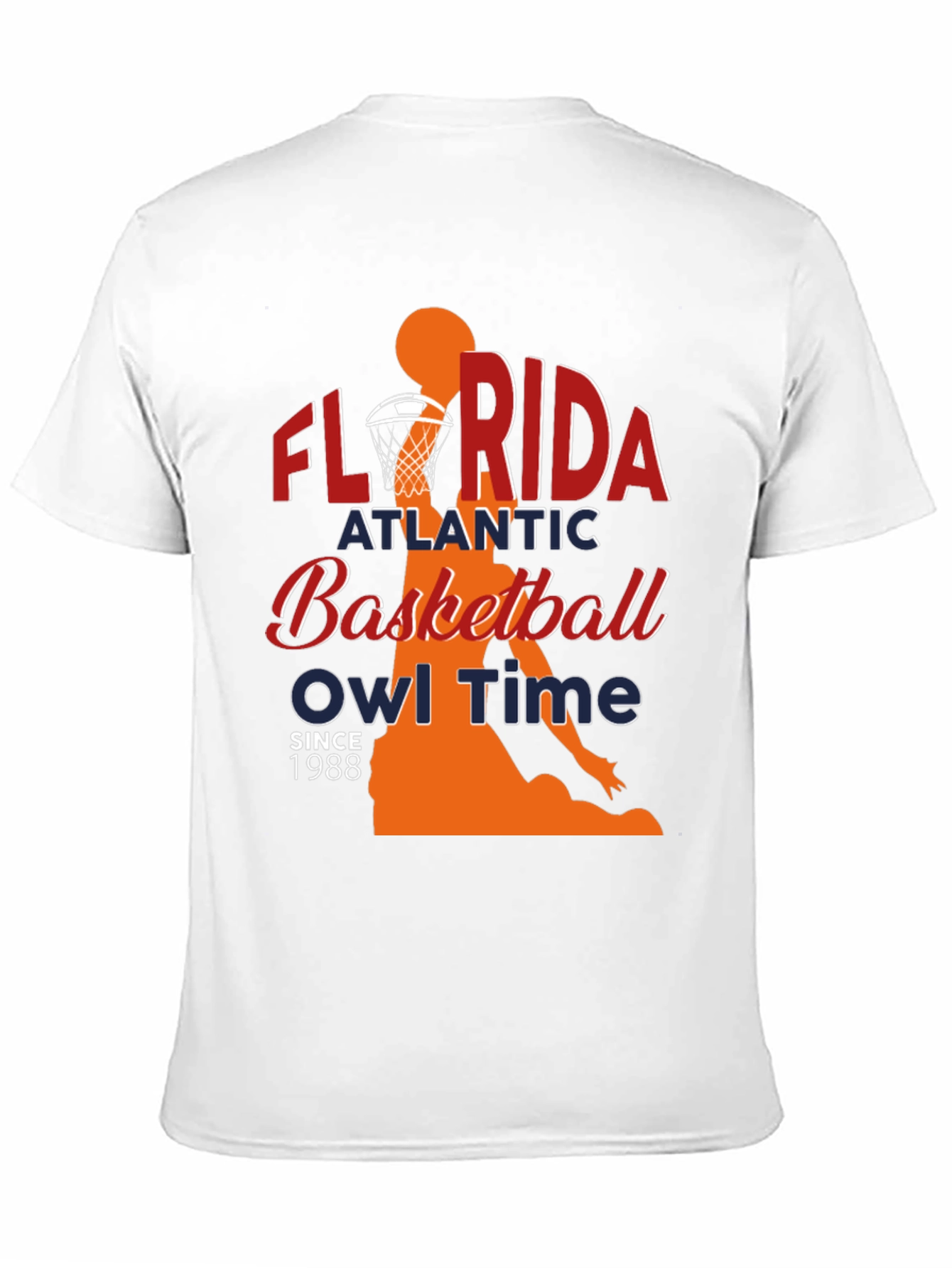 Florida Atlantic Basketball Owl Time T-Shirt