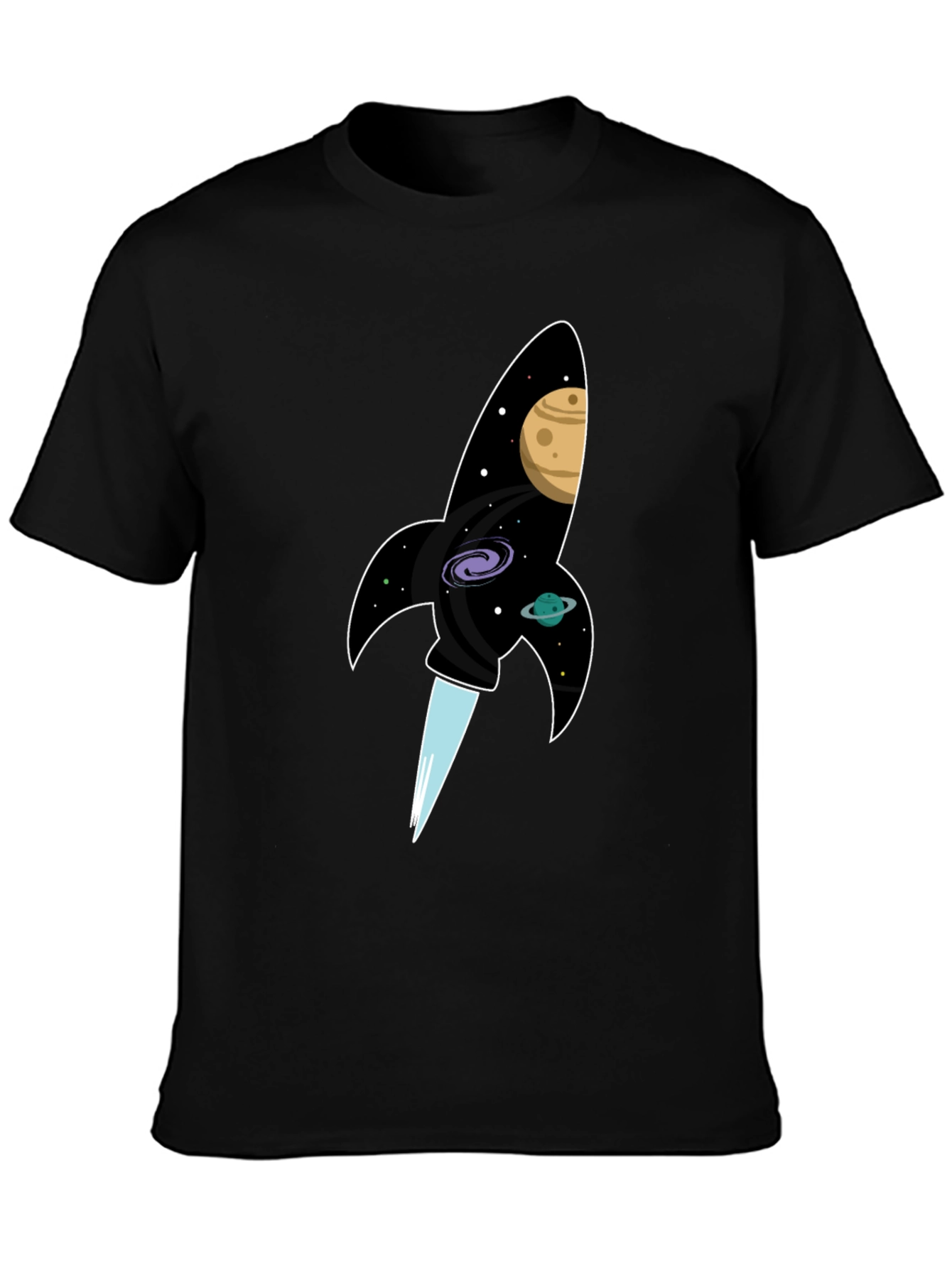 Cosmic Rocket T-Shirt - Blast Off in Style