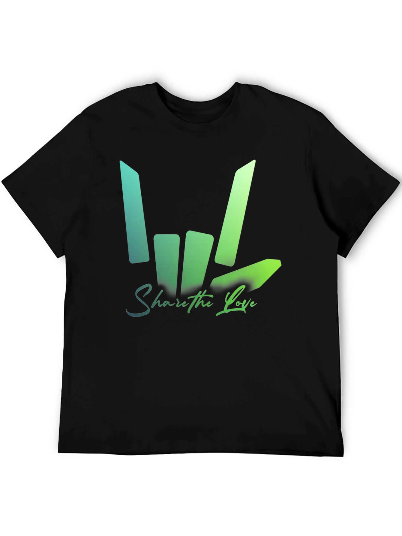 Share the Love Black T-Shirt