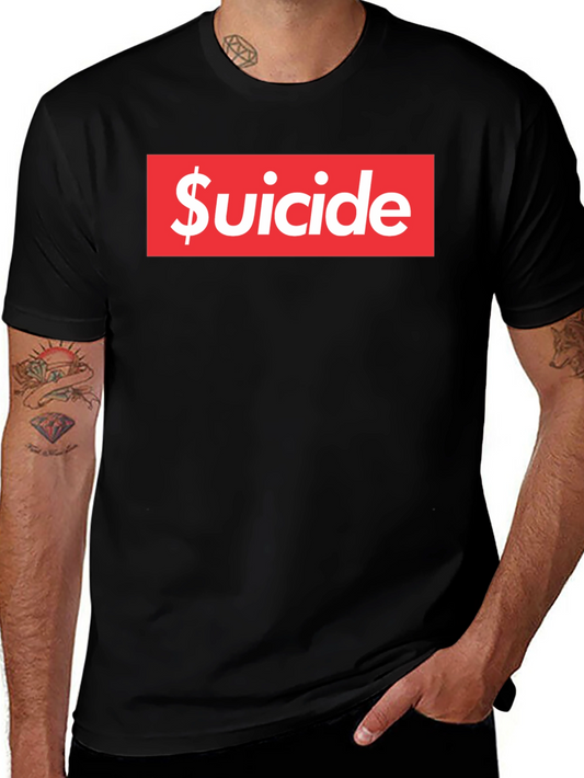 Suicide Graphic Tee - Red Box Logo