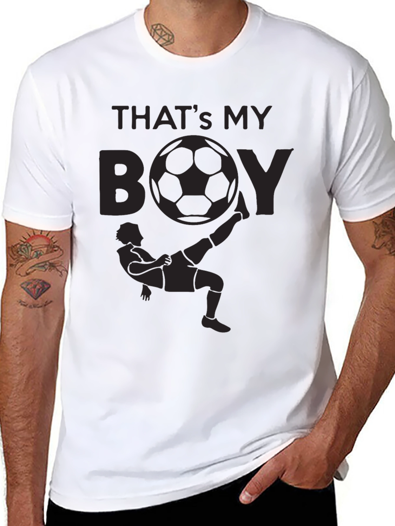 Thats My Boy Soccer Graphic T-Shirt