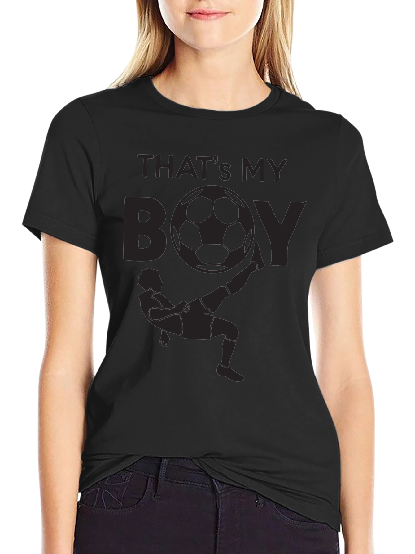 Thats My Boy Soccer Graphic T-Shirt