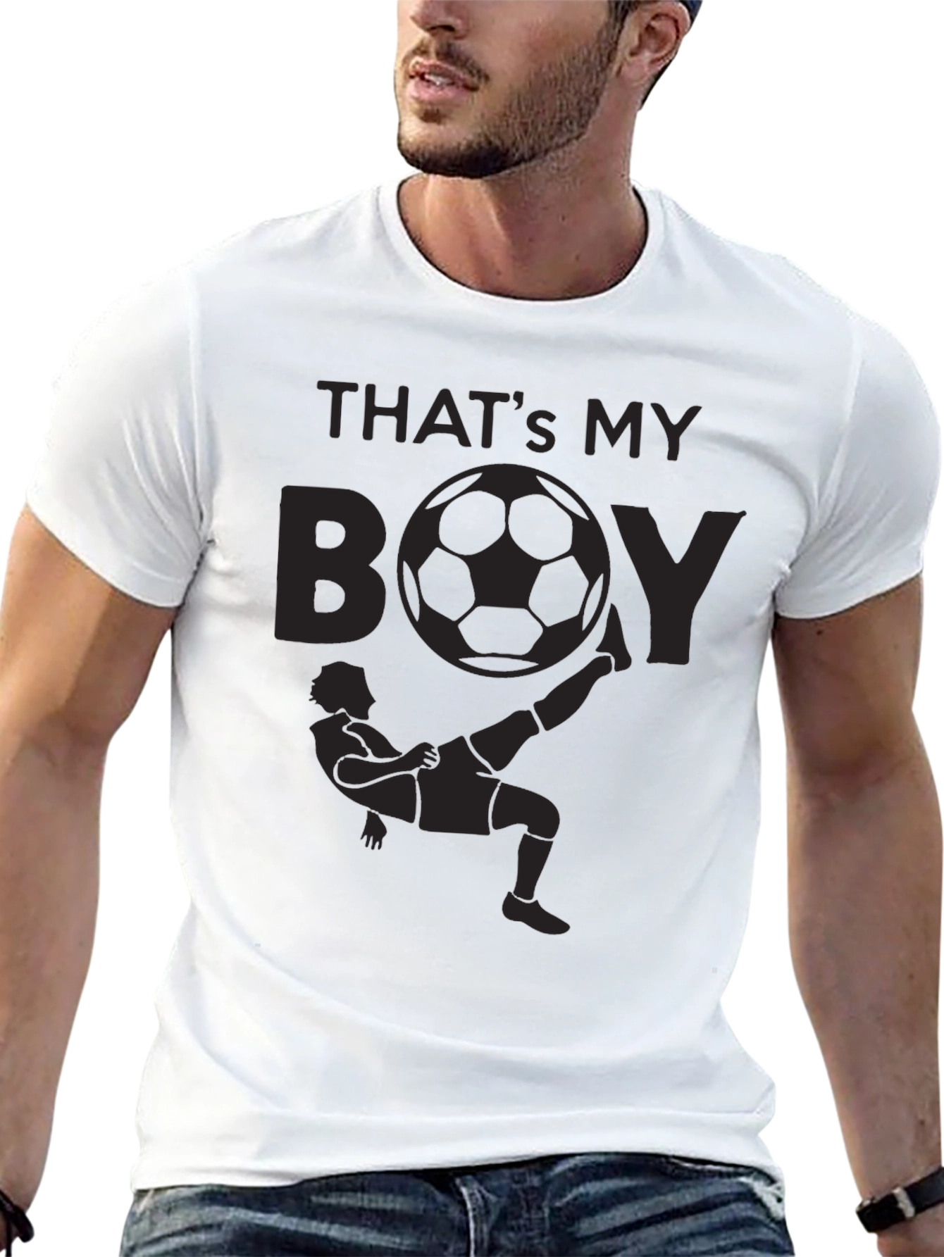 Thats My Boy Soccer Graphic T-Shirt